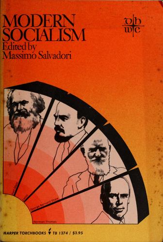 Massimo Salvadori: Modern Socialism (Paperback, 1968, Walker)