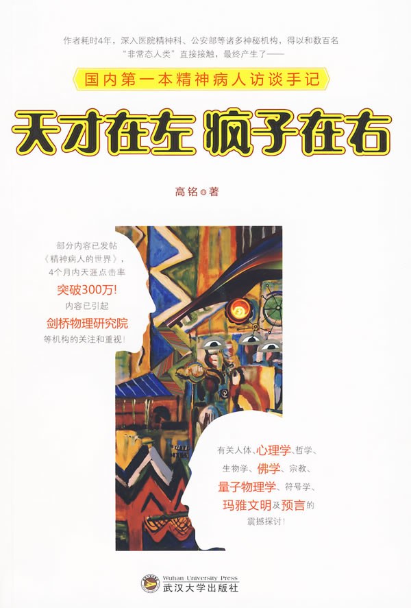 高铭: 天才在左，疯子在右 (Paperback, 简体中文 language, 武汉大学出版社)