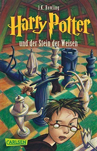 J. K. Rowling: Harry Potter und der Stein der Weisen (German language, 2000, Carlsen)