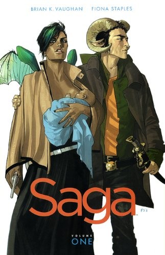 Brian K. Vaughan: Saga, Vol. 1 (Turtleback School & Library Binding Edition) (Hardcover, 2012, Turtleback)