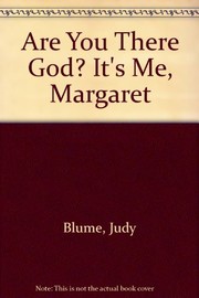 Judy Blume: Are You There God? It's Me, Margaret (Hardcover, 1993, Brand: Demco Media, Demco Media)