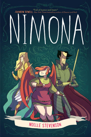 ND Stevenson: Nimona (2015, HarperCollins Publishers)