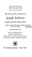 Jane Austen, Austin Dobson, Miguel Martín Martín: Joseph Andrews (Hardcover, 1968, Random House)